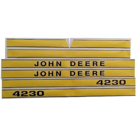 Aftermarket Hood Decal Set JD4230